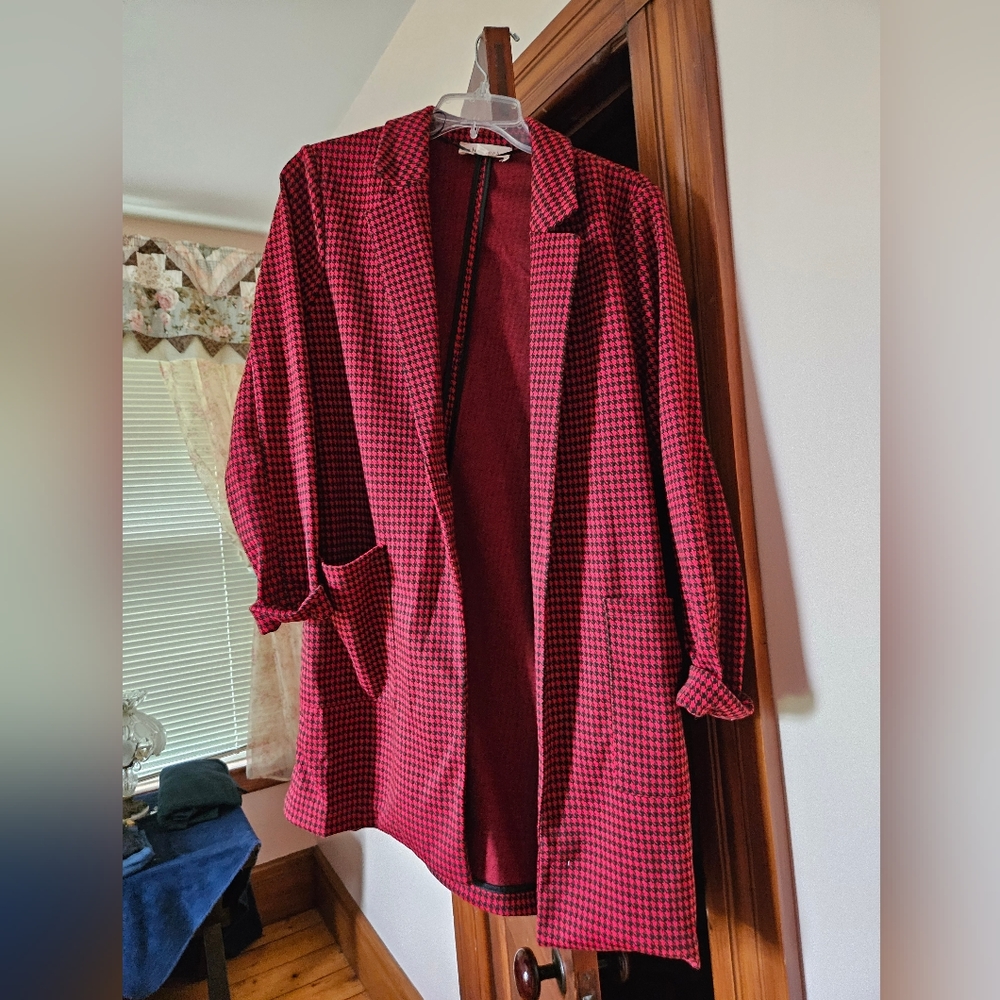 Red jacket
